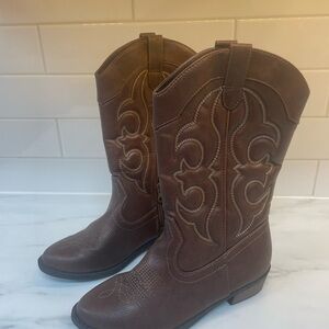 Brown Western Cowboy Boots